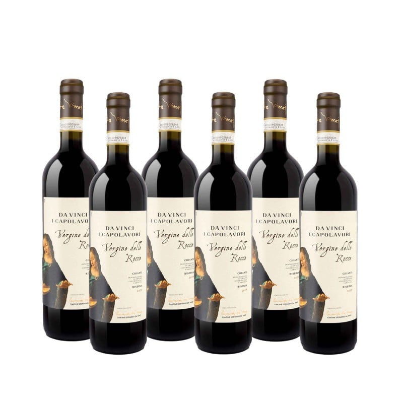 Chianti Riserva Docg Vergine Delle Rocce 2019 - Cantine Leonardo Da Vinci (6 bottiglie)
