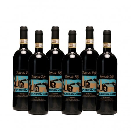 Chianti Colli Senesi Riserva Docg 2018 - Torre Alle Tolfe (6 bottiglie)