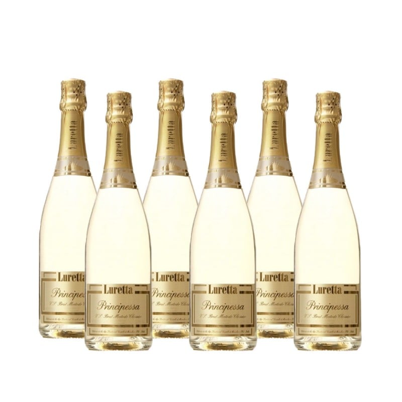 Metodo Classico Blanc De Blancs Chardonnay Principessa - Luretta (6 bottiglie) Vinové LURETTA