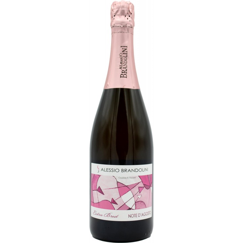 Metodo Classico Rosè Extrabrut Pinot Nero Vdt Note D'Agosto - Brandolini Vinové BRANDOLINI