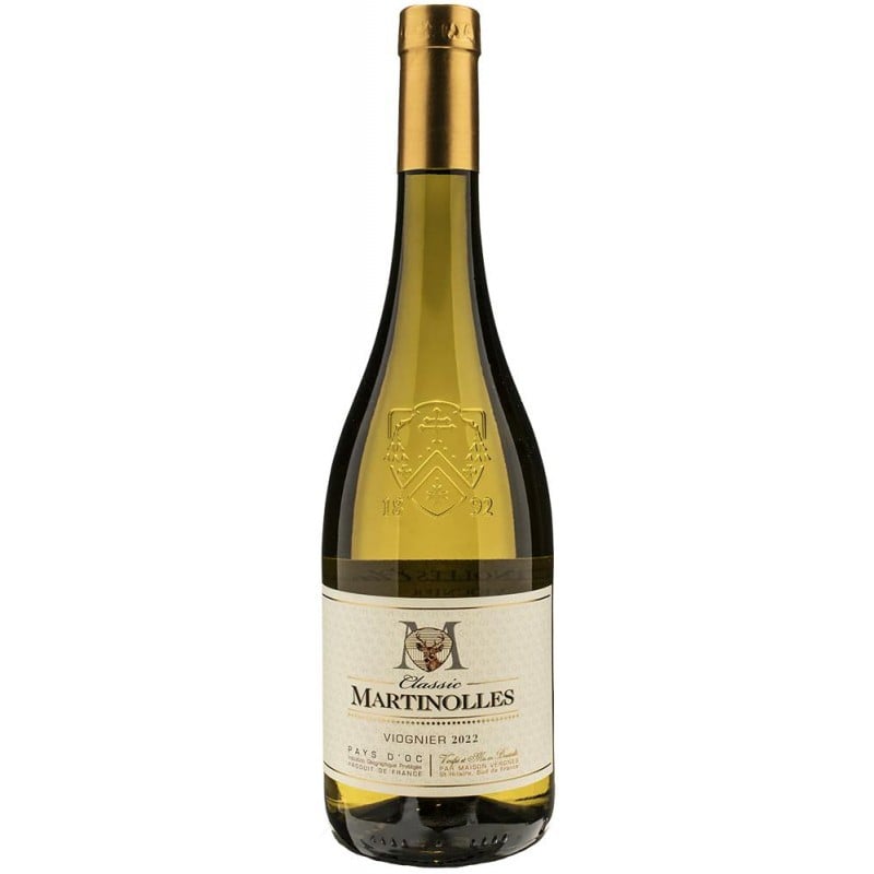 Pays D'Oc Viognier Igp 2021 - Domaine Martinolles Vinové DOMAINE MARTINOLLES