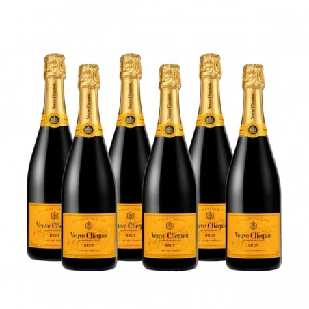 Champagne Brut Aoc Carte Jaune - Veuve Clicquot (6 bottiglie) Vinové VEUVE CLICQUOT