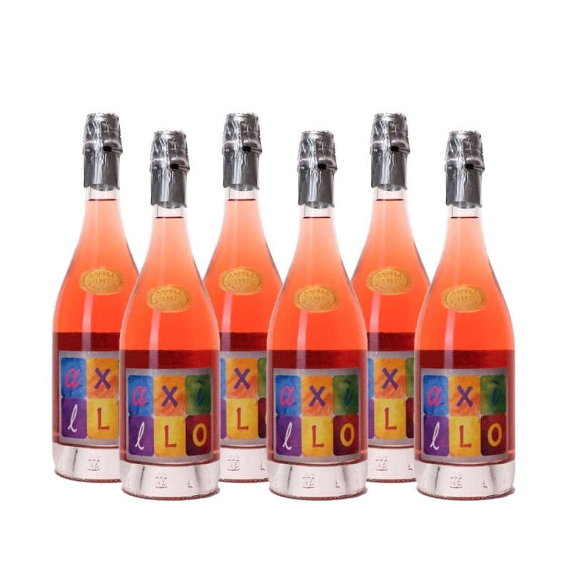 Spumante Rosè Brut Axillo - Bruzzone (6 bottiglie) Vinové BRUZZONE