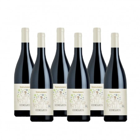 Toscana Igt Vermignon 2022 - Lenzini (6 bottiglie) Vinové 