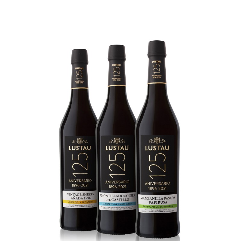 Lustau 125th Anniversary Set Sherry Vinové 