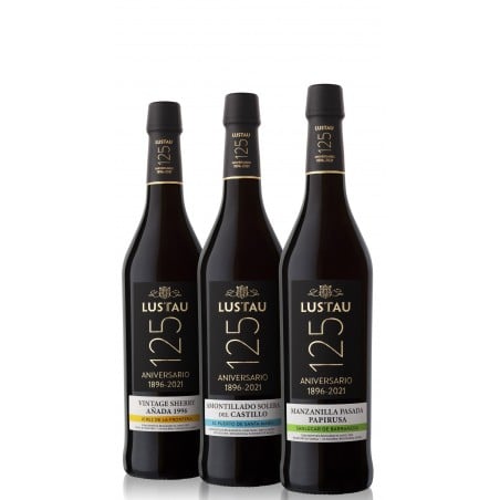 Lustau 125th Anniversary Set Sherry Vinové 