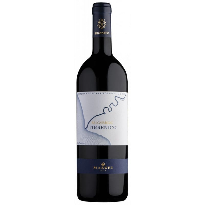 Maremma Toscana Rosso Doc Tirrenico 2017 - Marchesi Mazzei Vinové Marchesi Mazzei