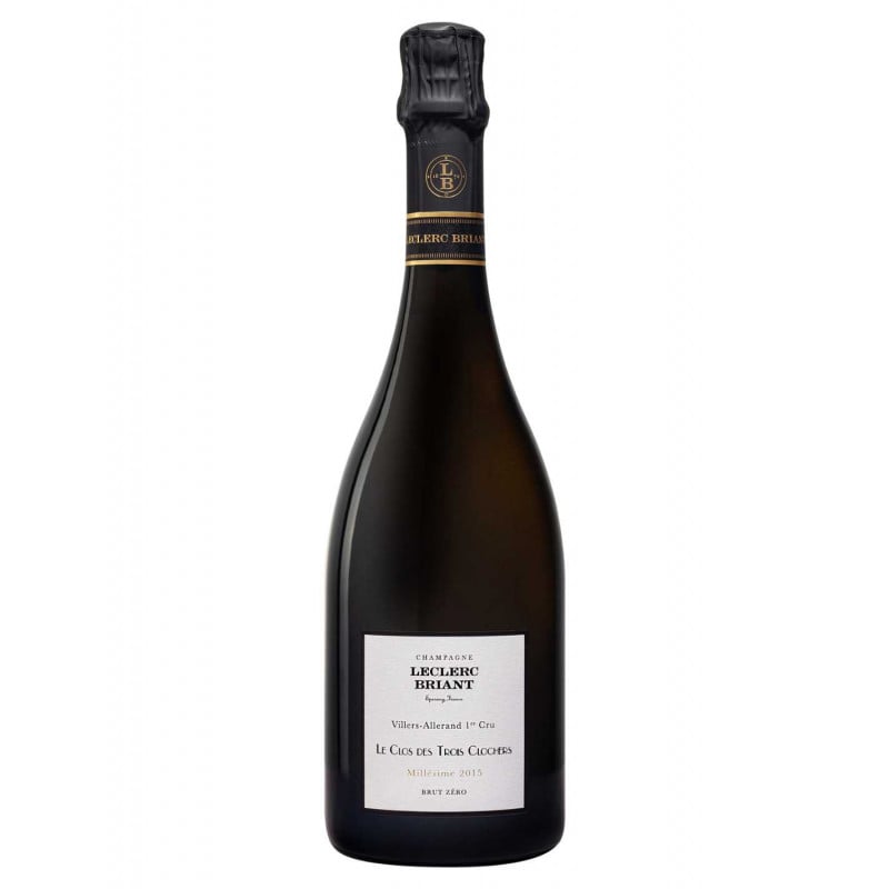 Champagne Brut Zero Villers Allerand Premier Cru Aoc Le Clos Des Trois Clochers Anno - Leclerc Briant