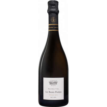 Champagne Brut Zero Hautvillers Premier Cru Aoc Les Basses Prières Anno - Leclerc Briant