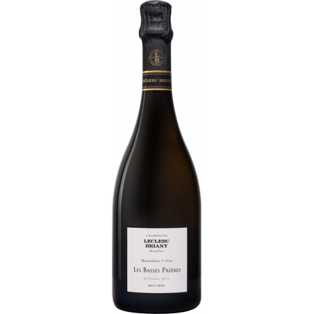 Champagne Brut Zero Hautvillers Premier Cru Aoc Les Basses Prières Anno - Leclerc Briant